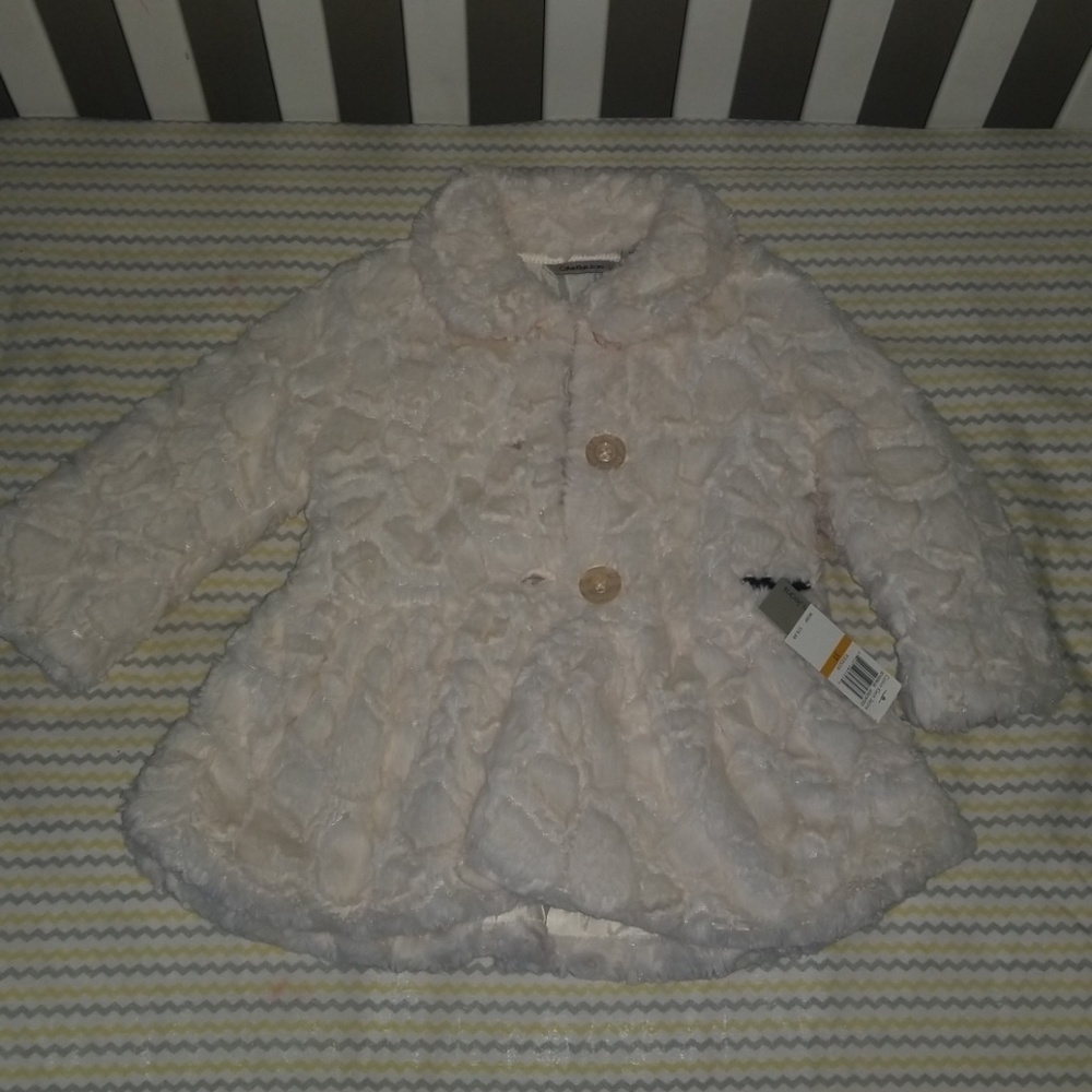 Toddler Girls fur coat